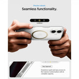 Spigen iPhone 17 -suojakuori Ultra Hybrid MagFit Clear Gold