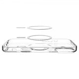 Spigen iPhone 17 -suojakuori Ultra Hybrid MagFit Clear Gold
