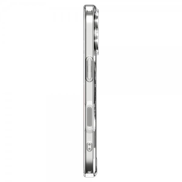Spigen iPhone 17 -suojakuori Ultra Hybrid MagFit Clear White