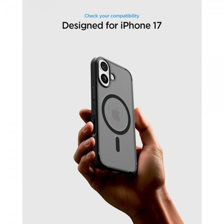 Spigen iPhone 17 -suojakuori Ultra Hybrid MagFit Frost Black