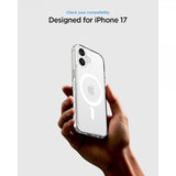 Spigen iPhone 17 -kuori Ultra Hybrid MagFit Frost White