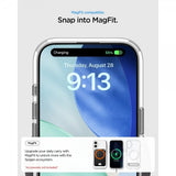 Spigen iPhone 17 -suojakuori Ultra Hybrid S MagFit Clear White