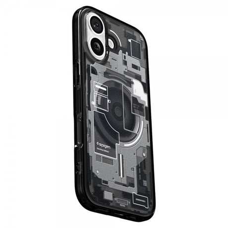 Spigen iPhone 17 -suojakuori, Ultra Hybrid Zero One MagFit, musta