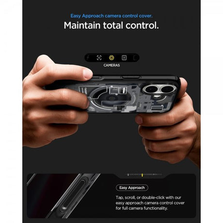 Spigen iPhone 17 -suojakuori, Ultra Hybrid Zero One MagFit, musta