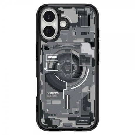 Spigen iPhone 17 -suojakuori, Ultra Hybrid Zero One MagFit, musta