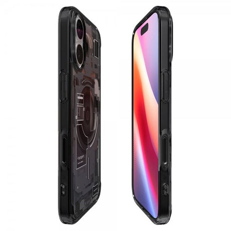 Spigen iPhone 17 -suojakuori, Ultra Hybrid Zero One MagFit, musta