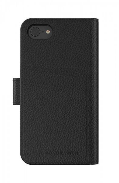 Richmond & Finch iPhone 6/6S/7/8/SE-suojakotelo, lompakko, irrotettava kuori, musta