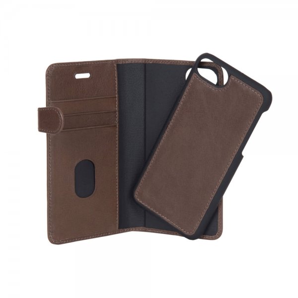 Buffalo iPhone 6/6S/7/8/SE Kuori Buffalo Irrotettava Kuori Ruskea