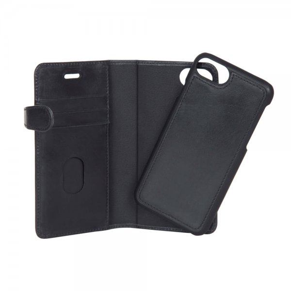 Buffalo iPhone 6/6S/7/8/SE Suojakotelo Buffalo Irrotettava Kuori Musta