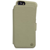holdit iPhone 6/6S/7/8/SE Suojakuori Lompakkokotelo Magnet Khaki Green