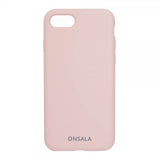 Onsala iPhone 6/6S/7/8/SE Kuori Silikoni Hiekka Pinkki