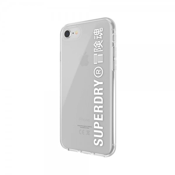 Superdry iPhone 6/6S/7/8/SE kuori Snap Case Clear