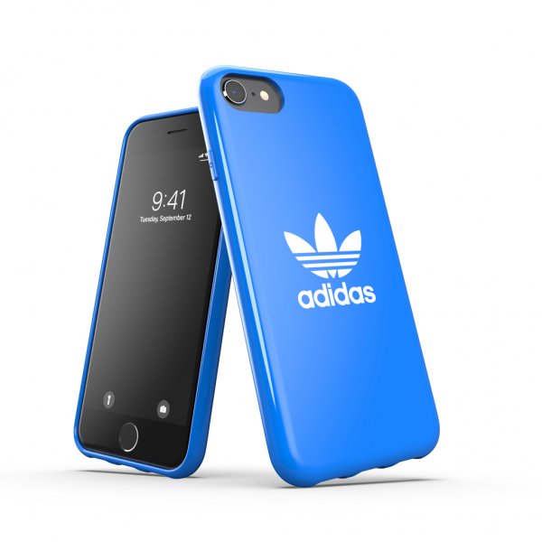 Adidas iPhone 6/6S/7/8/SE Kuori Snap Case Trefoil Bluebird
