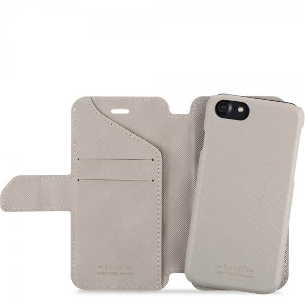 holdit iPhone 6/6S/7/8/SE suojakuori Stockholm Irrotettava kuori Celia Taupe