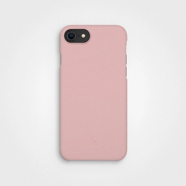 agood company iPhone 6/6S/7/8/SE Kuori Kasvipohjainen Haalea Vaaleanpunainen