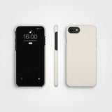 agood company iPhone 6/6S/7/8/SE Kuori Kasvipohjainen Vanilja Valkoinen