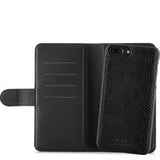holdit iPhone 6/6S Plus/iPhone 7 Plus/iPhone 8 Plus Lompakkokotelo Wallet Case Magnet Serpent Black