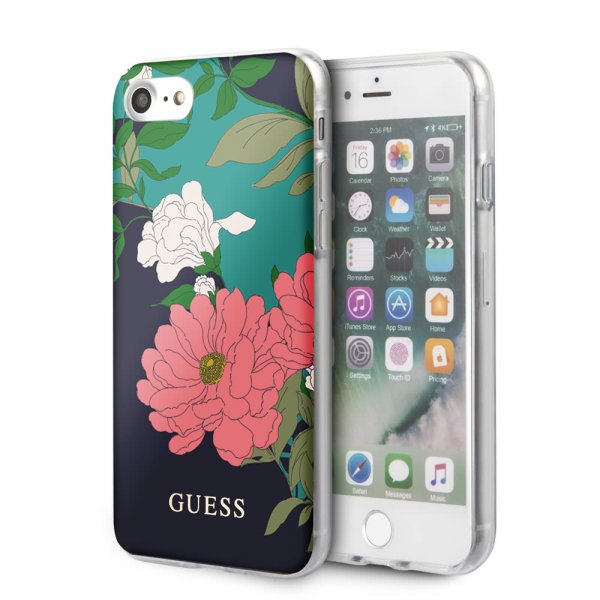 Guess iPhone 7/8/SE Kuori Flower Edition N. 1