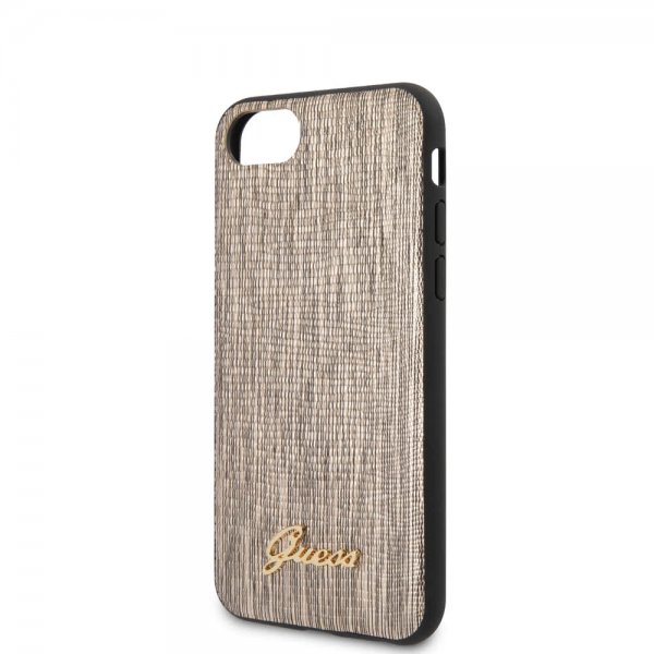 Guess iPhone 7/8/SE Suojakuori Lizard Kulta