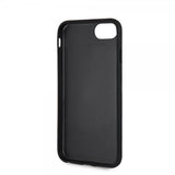BMW iPhone 7/8/SE Kuori Logo Rei'itetty Musta
