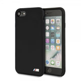 BMW iPhone 7/8/SE Kuori logolla Musta