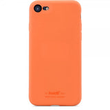 holdit iPhone 7/8/SE kuori silikoni oranssi