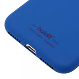 holdit iPhone 7/8/SE kuori Silikoni Royal Blue