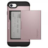 Spigen iPhone 7/8/SE kuori Slim Armor CS ruusukulta