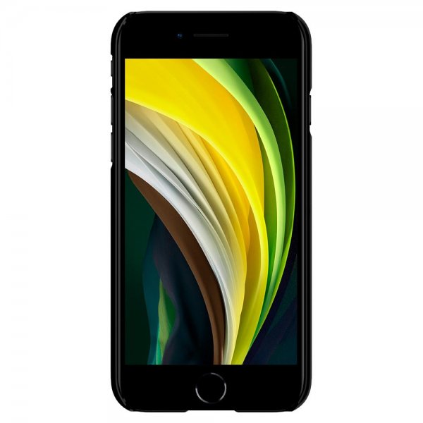 Spigen iPhone 7/8/SE kuori Thin Fit Jet Black