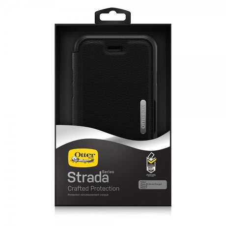 Otterbox iPhone 7/8/SE Suojakotelo Strada Folio Shadow Black