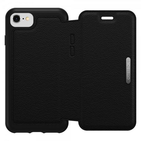 Otterbox iPhone 7/8/SE Suojakotelo Strada Folio Shadow Black
