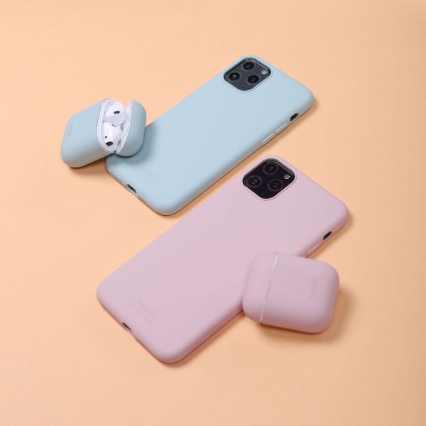holdit iPhone 7/8/SE kuori silikoni Blush Pink