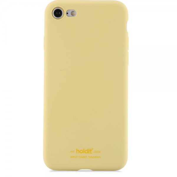 holdit iPhone 7/8/SE Suojakuori Silikoni Keltainen