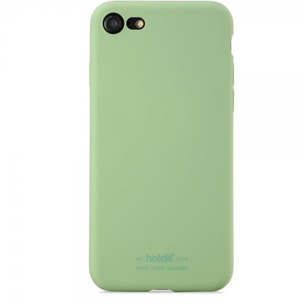 holdit iPhone 7/8/SE kuori silikoni Jade Green