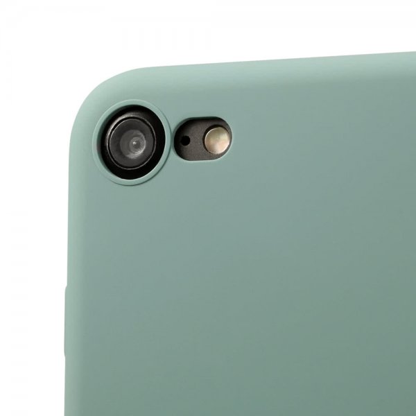 holdit iPhone 7/8/SE kuori, silikoni, Moss Green