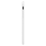 Spigen iPhone 7/8/SE kuori, Silicone Fit, valkoinen