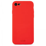holdit iPhone 7/8/SE kuori Silikoni Chili Red