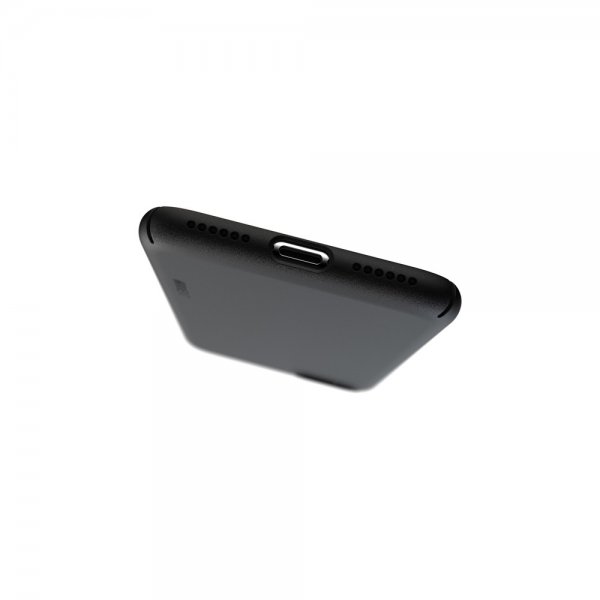 Nudient iPhone 7/8/SE Thin Case V3 Ink Black -kuori