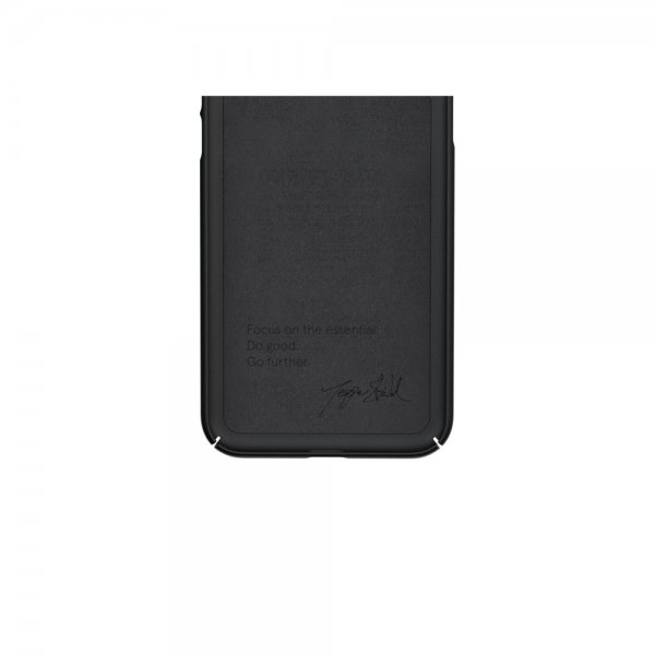 Nudient iPhone 7/8/SE Thin Case V3 Ink Black -kuori