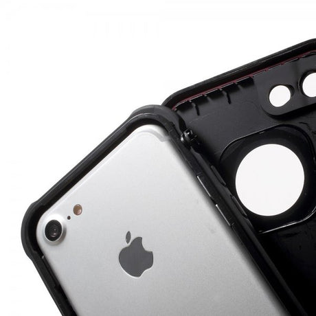 Redpepper iPhone 7/8/SE kuori Vedenkestävä IP68 Musta