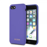 Guess iPhone 7/8/SE Kuori Silicone Logo Lila