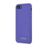 Guess iPhone 7/8/SE Kuori Silicone Logo Lila