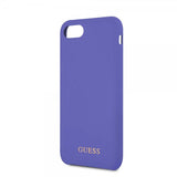 Guess iPhone 7/8/SE Kuori Silicone Logo Lila
