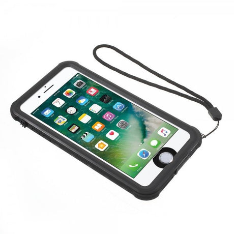 Redpepper iPhone 7 Plus/iPhone 8 Plus -suojakuori vedenkestävä IP68 Musta