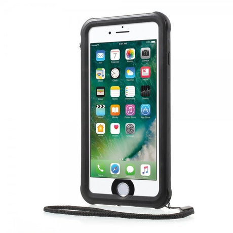 Redpepper iPhone 7 Plus/iPhone 8 Plus -suojakuori vedenkestävä IP68 Musta