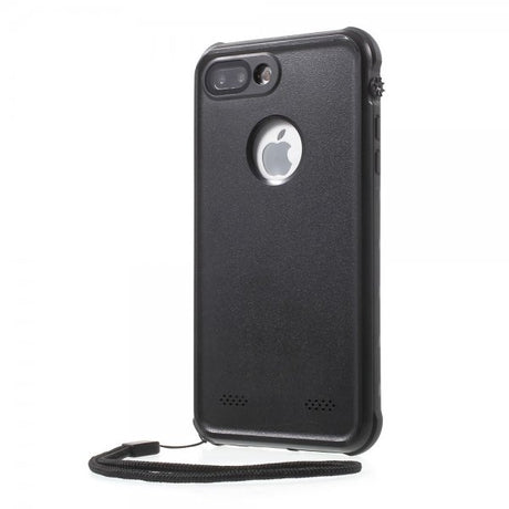Redpepper iPhone 7 Plus/iPhone 8 Plus -suojakuori vedenkestävä IP68 Musta