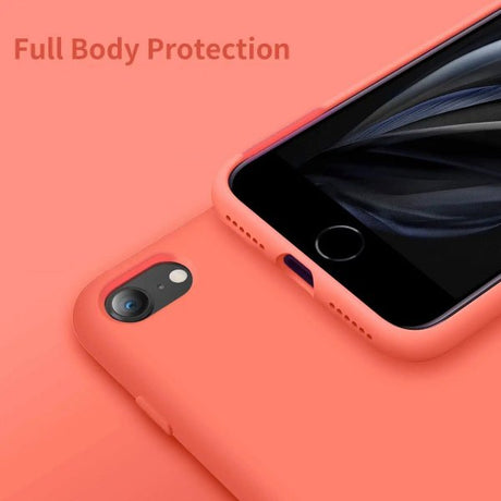 Rvelon iPhone 7/8/SE Suojakuori Silikoni Pinkki