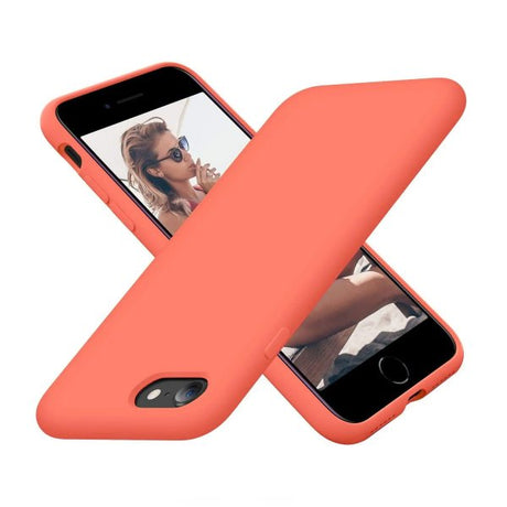 Rvelon iPhone 7/8/SE Suojakuori Silikoni Pinkki