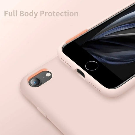 Rvelon iPhone 7/8/SE kuori silikoni hiekka