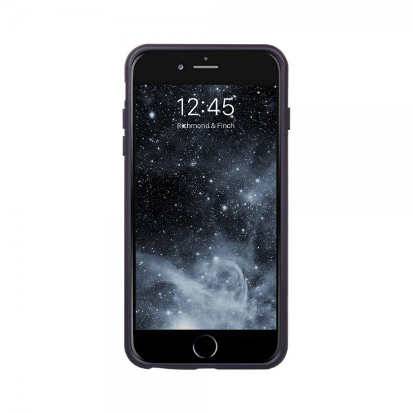 Richmond & Finch iPhone 6/6S/7/8/SE kuori Black Marble